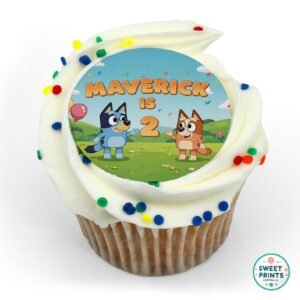 bluey custom formato rotondo o