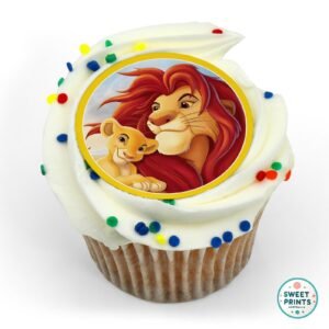 the lion king simba and mufasa round