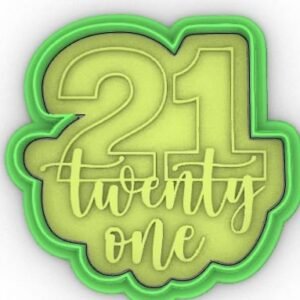 21 Twenty One Birthday Number