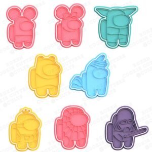 Among Us Disney Cookie Cutter Set Of 8