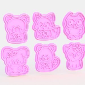 Animal Cookie Cutter Set Of 6