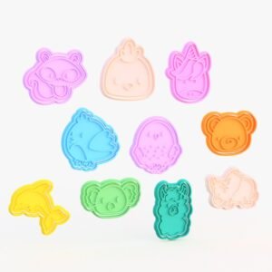 Animals Cookie Cutter Set Of 10 #4