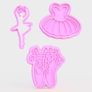 Ballet Cookie Cutter Set Of 3