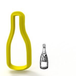 Champagne Bottle Outline
