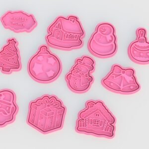Christmas Cookie Cutter Set Of 11
