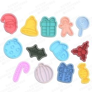 Christmas Cookie Cutter Set Of 13