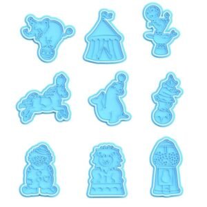 Circus Cookie Cutter Set Of 9