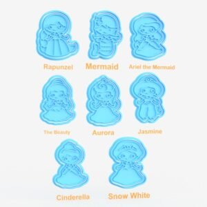Disney Princess Cookie Cutter Set Of 8