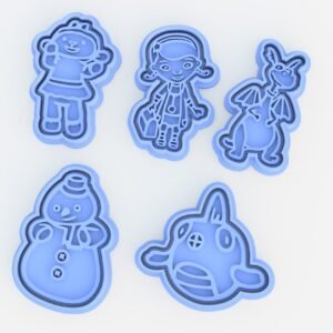 Doc Mcstuffins Cookie Cutter Set Of 5