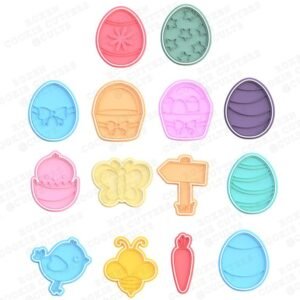 Easter Cookie Cutter Set Of 14