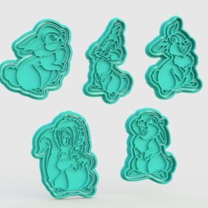 Easter Cookie Cutter Set Of 5