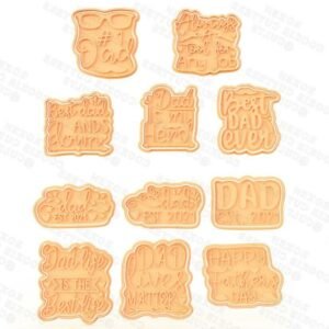 Father’s Day Lettering Cookie Cutter Set Of 11