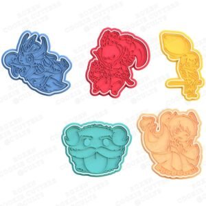 Fantasy Cookie Cutter Set Of 5