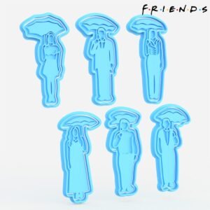 Friends TV Series Cookie Cutter Set Of 92