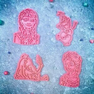 Frozen Cookie Cutter Set Of 4