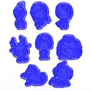 Frozen Cookie Cutter Set Of 8