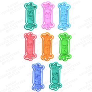 Halloween Candy Cookie Cutter Set Of 8