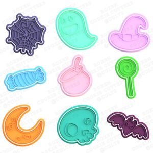 Halloween Cookie Cutter Set Of 9