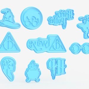 Harry Potter Cookie Cutter Set Of 10