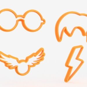 Harry Potter Cookie Cutter Set Of 4