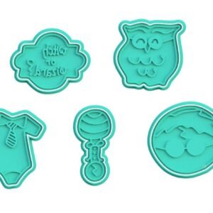 Harry Potter Cookie Cutter Set Of 5 2