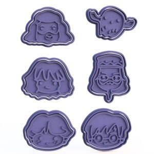Harry Potter Cookie Cutter Set Of 6