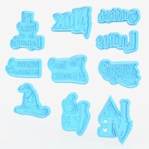 Harry Potter Lettering Cookie Cutter Set Of 10