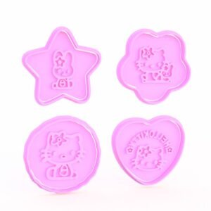 Hello Kitty Cookie Cutters Set Of 4