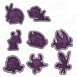 Hollow Knight Cookie Cutter Set Of 8