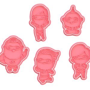 Incredibles Cookie Cutter Set Of 5