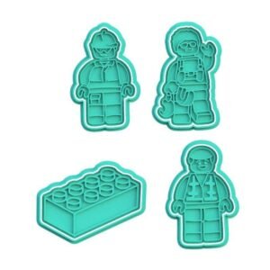 Lego Cookie Cutter Set Of 4