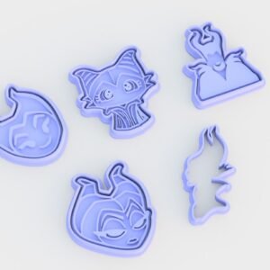 Maleficent Cookie Cutter Set Of 5