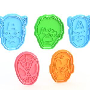 Marvel Cookie Cutter Set Of 5