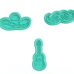 Mexican Cookie Cutter Set Of 3