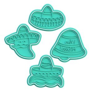 Mexican Cookie Cutter Set Of 4