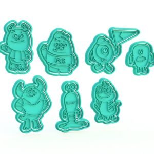 Monsters University Cookie Cutter Set Of 7