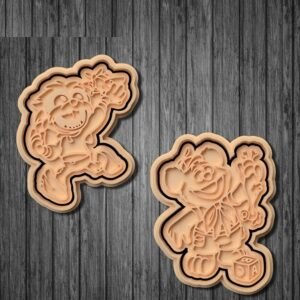 Muppet Babies Cookie Cutter Set Of 4