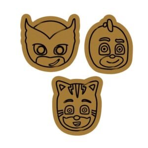 PJ Masks Hero Cookie Cutter Set Of 3