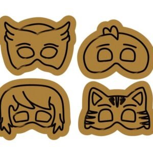 PJ Masks Hero Cookie Cutter Set Of 4