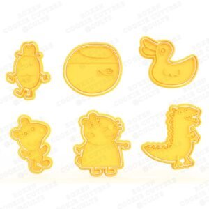 Peppa Pig Cookie Cutter Set Of 12