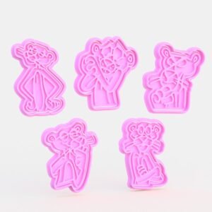Pink Panther Cookie Cutter Set Of 5