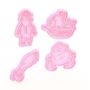 Pirate Cookie Cutter Set Of 4