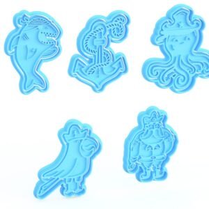 Pirate Cookie Cutter Set Of 5