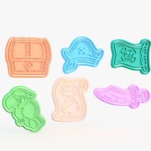Pirate Cookie Cutter Set Of 6