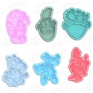 Rocko Modern Life Nickelodeon Cookie Cutter Set Of 6
