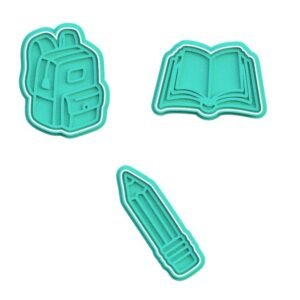 School Education Cookie Cutter Set Of 3