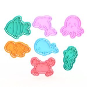 Sea Creatures Cookie Cutter Set Of 7