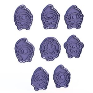 Snow White And The 7 Dwarfs Cookie Cutter Set Of 8