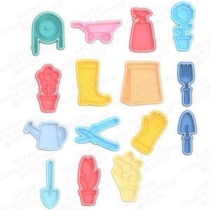 Spring Garden Cookie Cutter Set Of 15