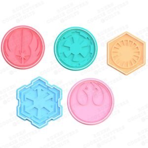 Star Wars Symbol Cookie Cutter Set Of 5